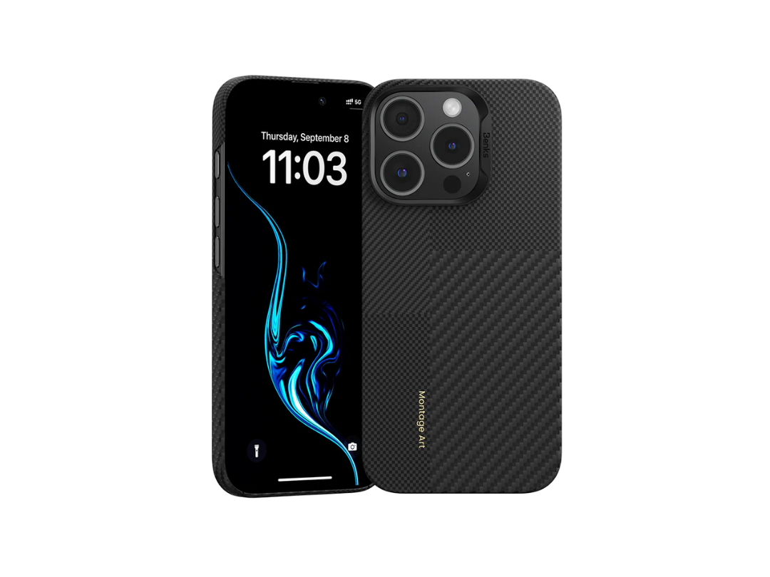Buy Benks Montage ArmorAir Case with Kevlar® for iPhone 16 Pro/Pro Max in Qatar Buy Benks Montage ArmorAir Case with Kevlar® for iPhone 16 Pro/Pro Max in Qatar
